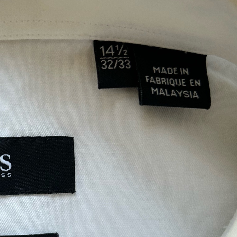 Boss Cream Dress Shirt - Picture 9 of 9